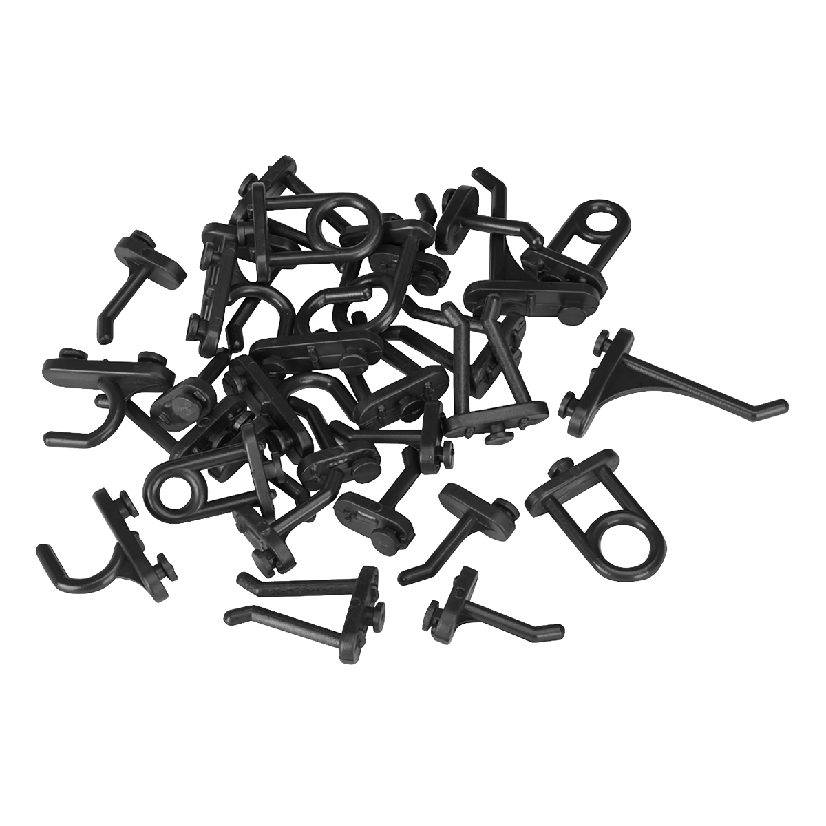 Sealey S0766 Hook Assortment for Composite Pegboard 30pc - S0766 - Sealey Tools UK - Trade Counter Direct