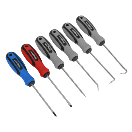 Sealey S0774 Mini Pick & Screwdriver Set 6pc - S0774 - Sealey Tools UK - Trade Counter Direct