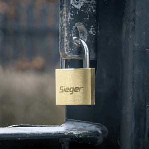 Sealey S0987 Siegen Brass Body Padlock with Brass Cylinder 40mm - S0987 - Sealey Tools UK - Trade Counter Direct