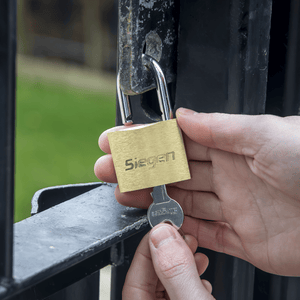 Sealey S0987 Siegen Brass Body Padlock with Brass Cylinder 40mm - S0987 - Sealey Tools UK - Trade Counter Direct