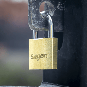 Sealey S0987 Siegen Brass Body Padlock with Brass Cylinder 40mm - S0987 - Sealey Tools UK - Trade Counter Direct