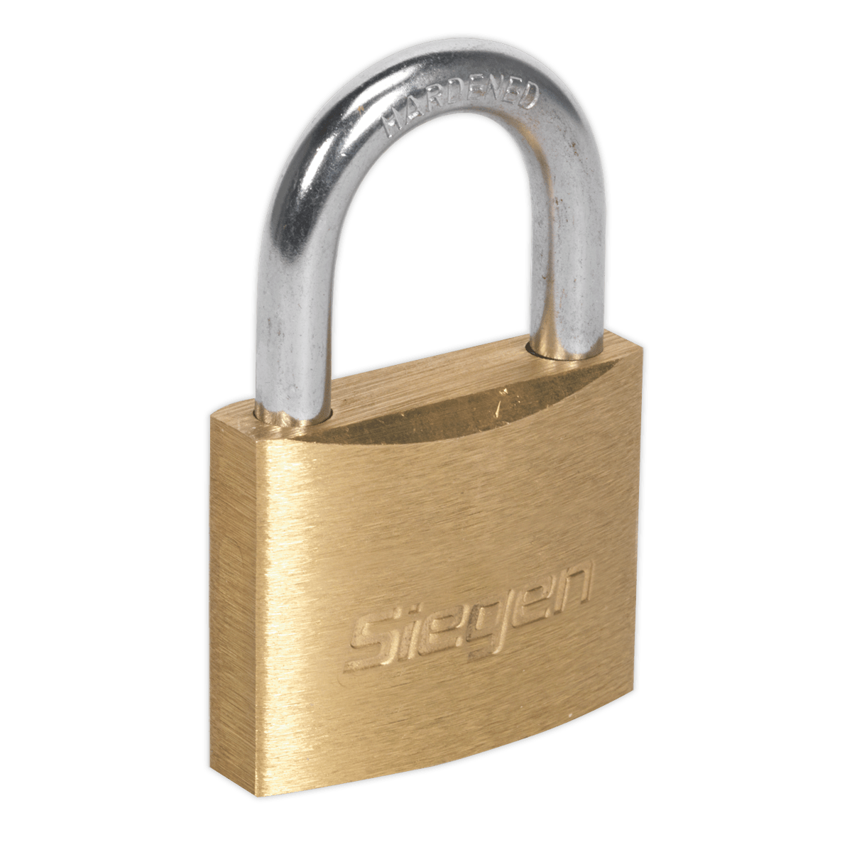 Sealey S0987 Siegen Brass Body Padlock with Brass Cylinder 40mm - S0987 - Sealey Tools UK - Trade Counter Direct