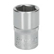 Sealey S1218 WallDrive® Socket 18mm 1/2"Sq Drive - S1218 - Sealey Tools UK - Trade Counter Direct