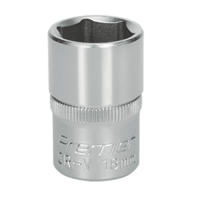 Sealey S1218 WallDrive® Socket 18mm 1/2"Sq Drive - S1218 - Sealey Tools UK - Trade Counter Direct