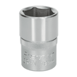 Sealey S1219 WallDrive® Socket 19mm 1/2"Sq Drive - S1219 - Sealey Tools UK - Trade Counter Direct