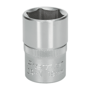 Sealey S1219 WallDrive® Socket 19mm 1/2"Sq Drive - S1219 - Sealey Tools UK - Trade Counter Direct