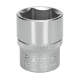 Sealey S1224 WallDrive® Socket 24mm 1/2"Sq Drive - S1224 - Sealey Tools UK - Trade Counter Direct