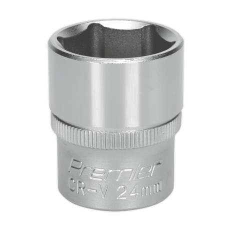 Sealey S1224 WallDrive® Socket 24mm 1/2"Sq Drive - S1224 - Sealey Tools UK - Trade Counter Direct