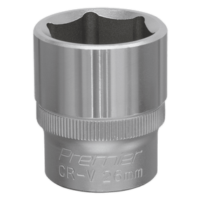 Sealey S1226 WallDrive® Socket 26mm 1/2"Sq Drive - S1226 - Sealey Tools UK - Trade Counter Direct