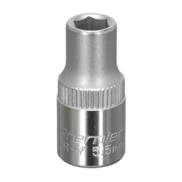 Sealey S14055 WallDrive® Socket 5.5mm 1/4"Sq Drive - S14055 - Sealey Tools UK - Trade Counter Direct