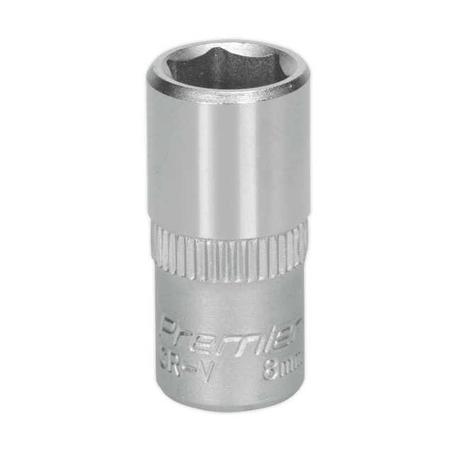 Sealey S1408 WallDrive® Socket 8mm 1/4"Sq Drive - S1408 - Sealey Tools UK - Trade Counter Direct