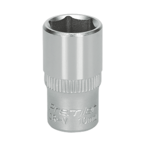 Sealey S1410 WallDrive® Socket 10mm 1/4"Sq Drive - S1410 - Sealey Tools UK - Trade Counter Direct