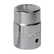 Sealey S34/24 WallDrive® Socket 24mm 3/4"Sq Drive - S34/24 - Sealey Tools UK - Trade Counter Direct