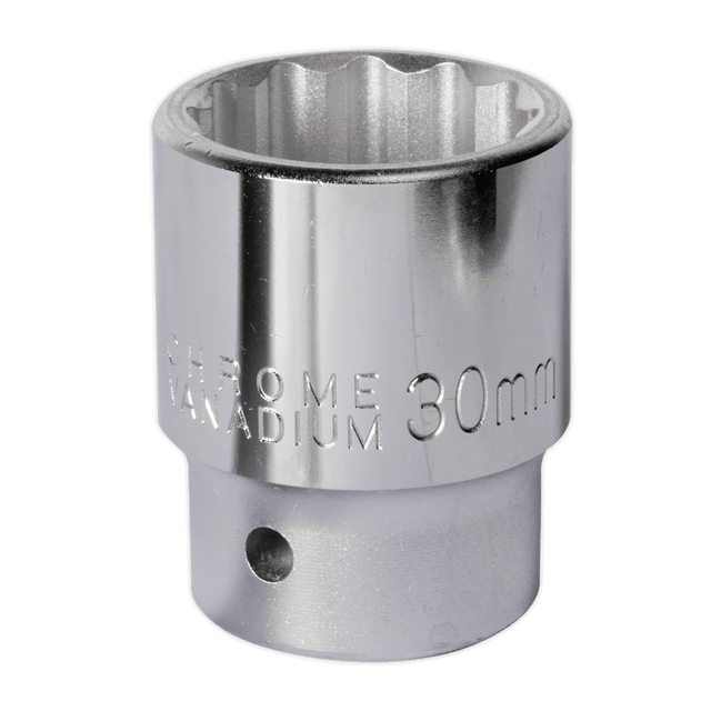 Sealey S34/30 WallDrive® Socket 30mm 3/4"Sq Drive - S34/30 - Sealey Tools UK - Trade Counter Direct