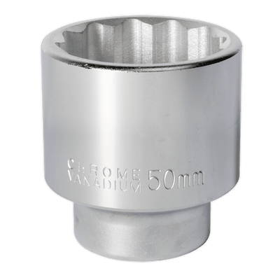 Sealey S34/50 WallDrive® Socket 50mm 3/4"Sq Drive - S34/50 - Sealey Tools UK - Trade Counter Direct