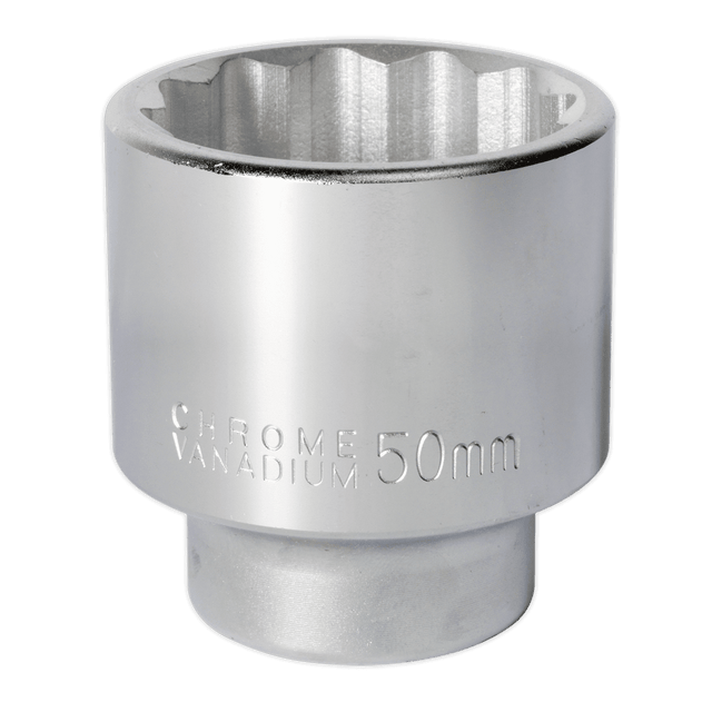 Sealey S34/50 WallDrive® Socket 50mm 3/4"Sq Drive - S34/50 - Sealey Tools UK - Trade Counter Direct