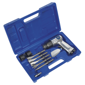 Sealey SA12/S Air Hammer Kit with Chisels Medium Stroke - SA12/S - Sealey Tools UK - Trade Counter Direct