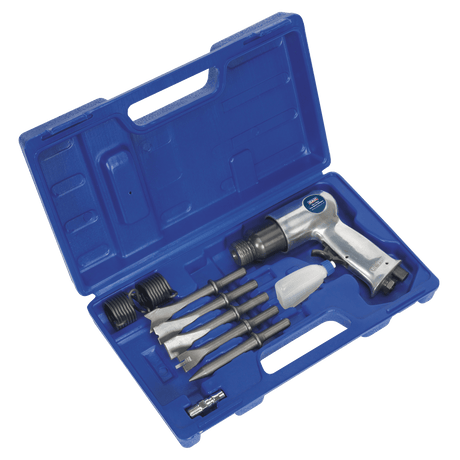 Sealey SA12/S Air Hammer Kit with Chisels Medium Stroke - SA12/S - Sealey Tools UK - Trade Counter Direct