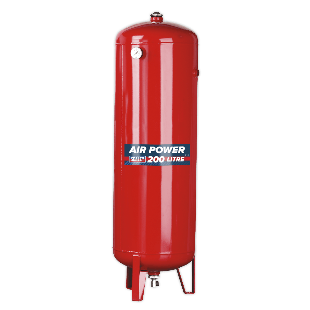 Sealey SA200T Air Compressor Tank Vertical 200L - SA200T - Sealey Tools UK - Trade Counter Direct