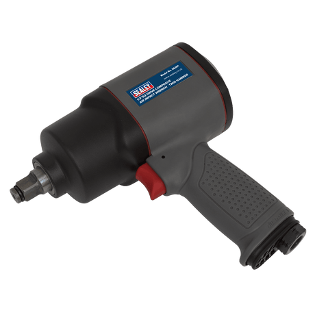 Sealey SA201 Air Impact Wrench 1/2"Sq Drive Composite - Twin Hammer - SA201 - Sealey Tools UK - Trade Counter Direct