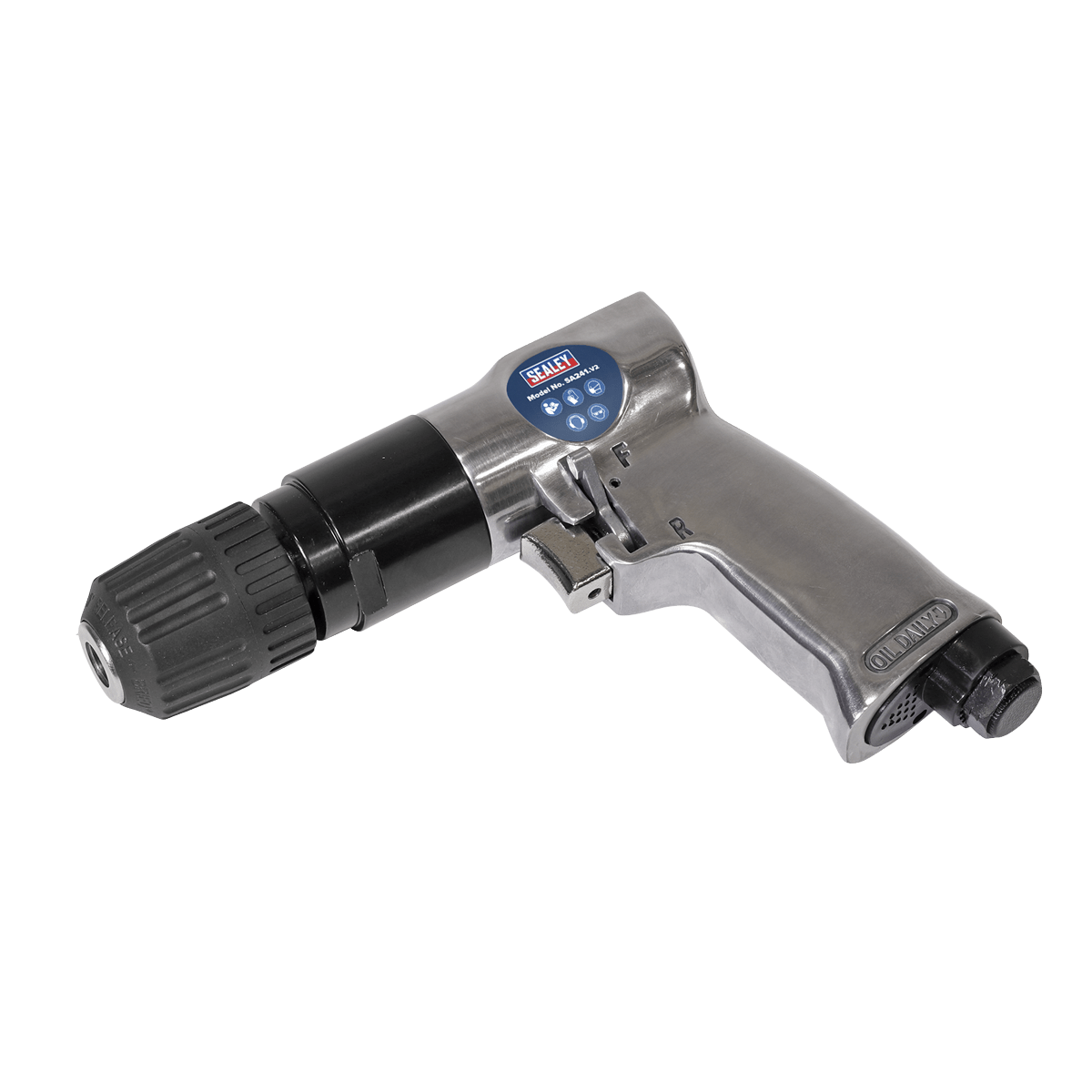 Sealey SA241 Air Drill Ø10mm Reversible with Keyless Chuck - SA241 - Sealey Tools UK - Trade Counter Direct
