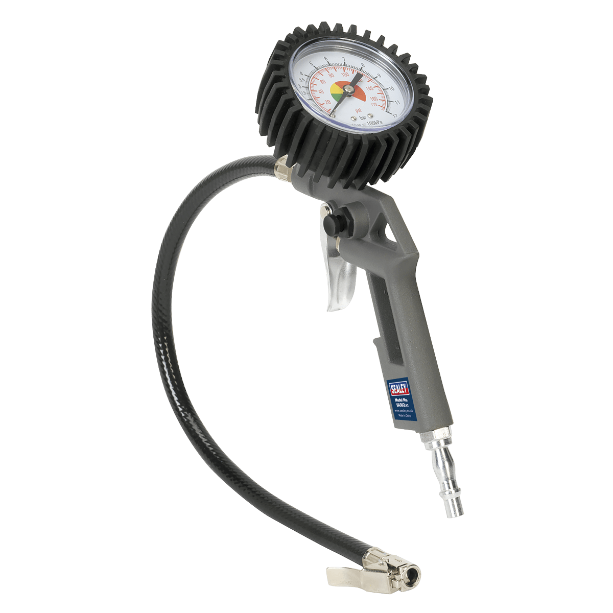 Sealey SA302 Tyre Inflator with Gauge - SA302 - Sealey Tools UK - Trade Counter Direct