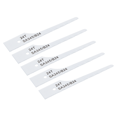 Sealey SA345/B24 74mm HSS Air Saw Blade 24tpi - Pack of 5 - SA345/B24 - Sealey Tools UK - Trade Counter Direct