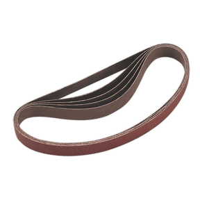 Sealey SA355/B80G Sanding Belt 20 x 520mm 80Grit Pack of 5 - SA355/B80G - Sealey Tools UK - Trade Counter Direct