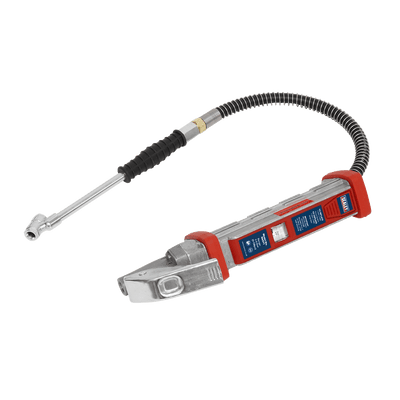 Sealey SA371 Tyre Inflator 0.5m Hose with Twin Push - On Connector - SA371 - Sealey Tools UK - Trade Counter Direct