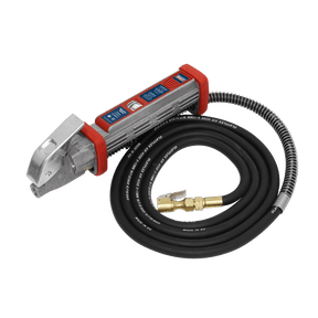 Sealey SA372 Tyre Inflator 2.7m Hose with Clip - On Connector - SA372 - Sealey Tools UK - Trade Counter Direct