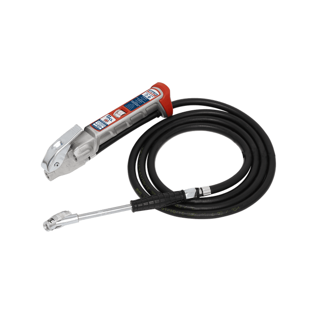 Sealey SA37/95 PCL Tyre Inflator with 2.5m Hose & Twin Clip-On Connector - SA37/95 - Sealey Tools UK - Trade Counter Direct