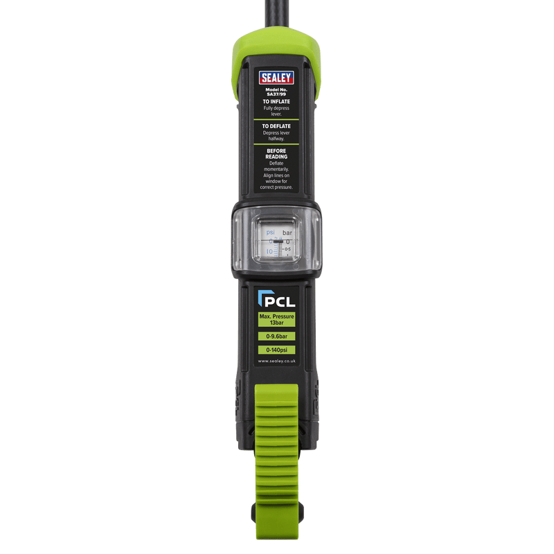 Sealey SA37/99 PCL Airlite Eco Tyre Inflator with Twin Push-On Connector - SA37/99 - Sealey Tools UK - Trade Counter Direct