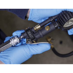 Sealey SA399 Tyre Inflator with Clip-On Connector - SA399 - Sealey Tools UK - Trade Counter Direct