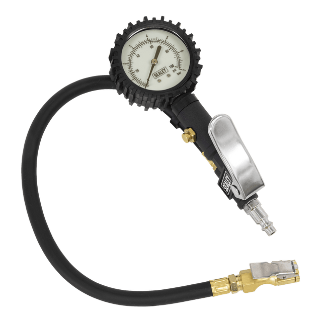 Sealey SA399 Tyre Inflator with Clip-On Connector - SA399 - Sealey Tools UK - Trade Counter Direct