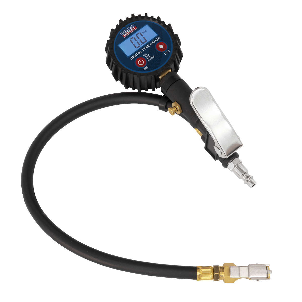 Sealey SA400 Digital Tyre Inflator with Clip-On Connector - SA400 - Sealey Tools UK - Trade Counter Direct