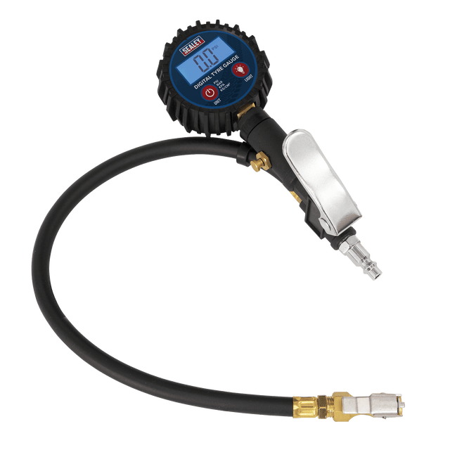 Sealey SA400 Digital Tyre Inflator with Clip-On Connector - SA400 - Sealey Tools UK - Trade Counter Direct