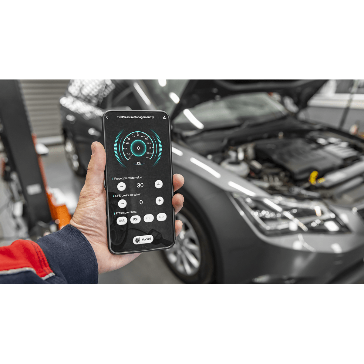 Sealey SA450 Wall Mounting Tyre Inflator Digital - SA450 - Sealey Tools UK - Trade Counter Direct