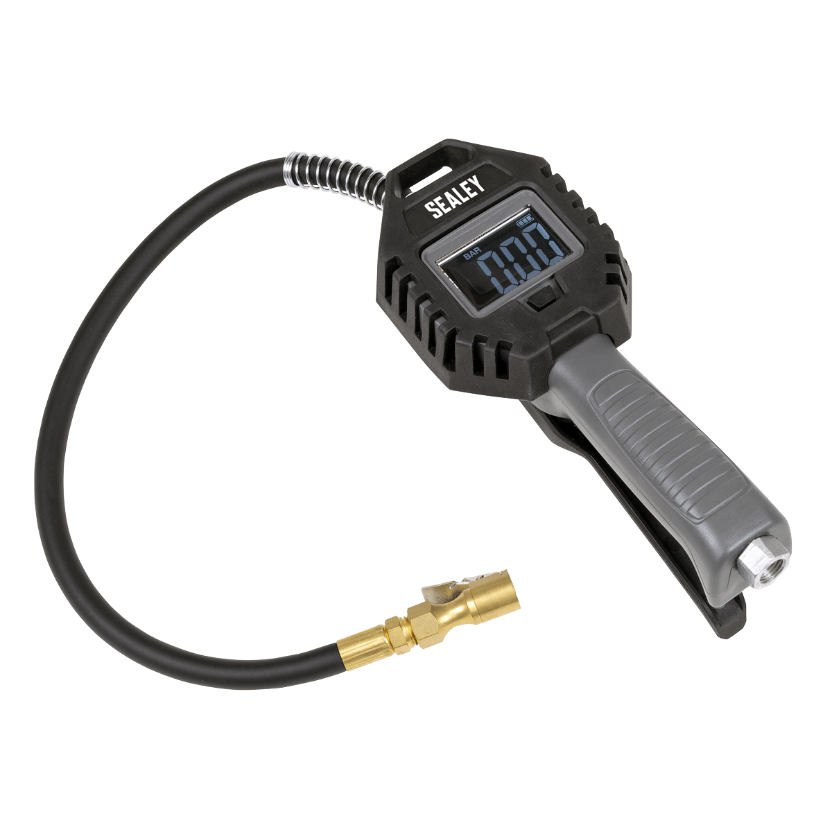 Sealey SA500 Rechargeable Digital Tyre Inflator with Clip-On Connector - SA500 - Sealey Tools UK - Trade Counter Direct