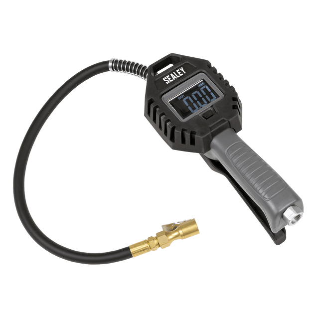 Sealey SA500 Rechargeable Digital Tyre Inflator with Clip-On Connector - SA500 - Sealey Tools UK - Trade Counter Direct