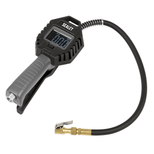Sealey SA500 Rechargeable Digital Tyre Inflator with Clip-On Connector - SA500 - Sealey Tools UK - Trade Counter Direct