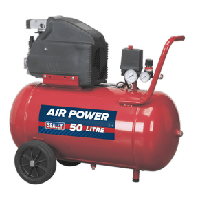 Sealey SA5020 Air Compressor 50L Direct Drive 2hp - SA5020 - Sealey Tools UK - Trade Counter Direct