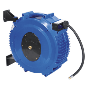 Sealey SA88 Retractable Air Hose Reel 20m Ø10mm ID Rubber Hose - SA88 - Sealey Tools UK - Trade Counter Direct