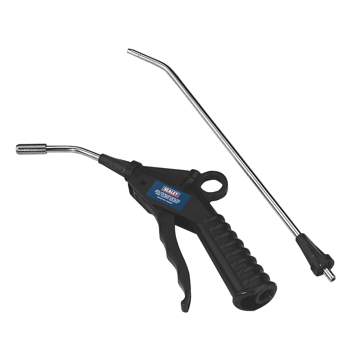 Sealey SA914 Air Blow Gun Kit 4pc with 1/4"BSP Air Inlet and Safety Nozzle - SA914 - Sealey Tools UK - Trade Counter Direct