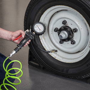 Sealey SA9302 Tyre Inflator with Pressure Gauge and Clip-On Connector - SA9302 - Sealey Tools UK - Trade Counter Direct