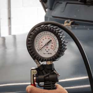 Sealey SA9302 Tyre Inflator with Pressure Gauge and Clip-On Connector - SA9302 - Sealey Tools UK - Trade Counter Direct