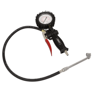 Sealey SA9314 Tyre Inflator with Push-On Connector - SA9314 - Sealey Tools UK - Trade Counter Direct