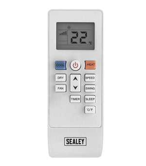 Sealey SAC12000 Air Conditioner/Dehumidifier/Heater 12,000Btu/hr - SAC12000 - Sealey Tools UK - Trade Counter Direct