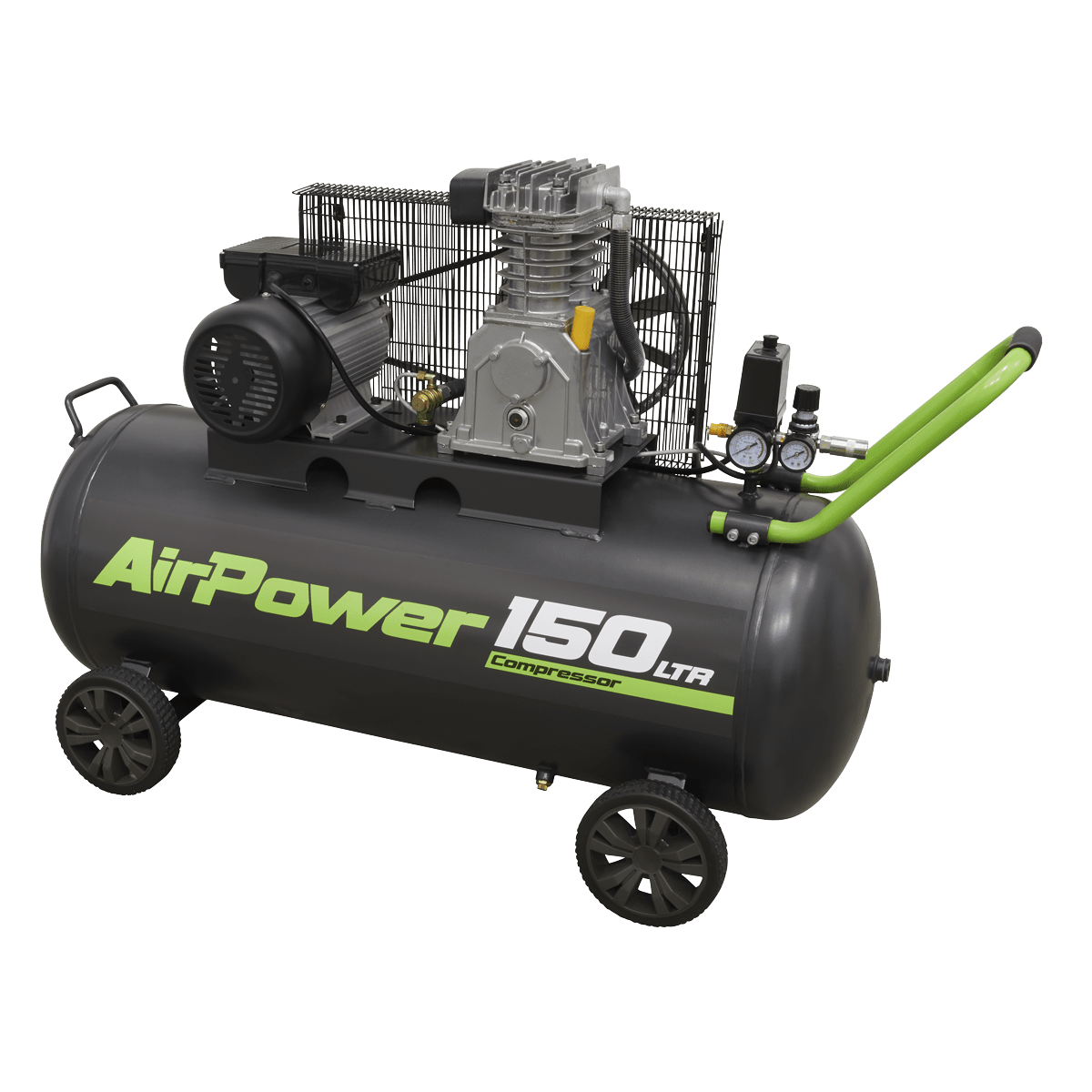 Sealey SAC15030B Air Compressor 150L Belt Drive 3hp - SAC15030B - Sealey Tools UK - Trade Counter Direct