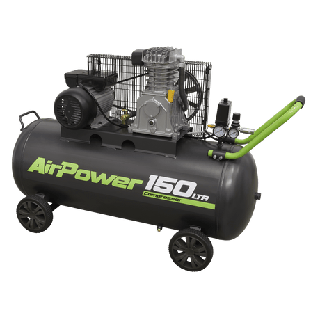 Sealey SAC15030B Air Compressor 150L Belt Drive 3hp - SAC15030B - Sealey Tools UK - Trade Counter Direct