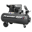 Sealey SAC3203B Air Compressor 200L Belt Drive 3hp with Front Control Panel - SAC3203B - Sealey Tools UK - Trade Counter Direct